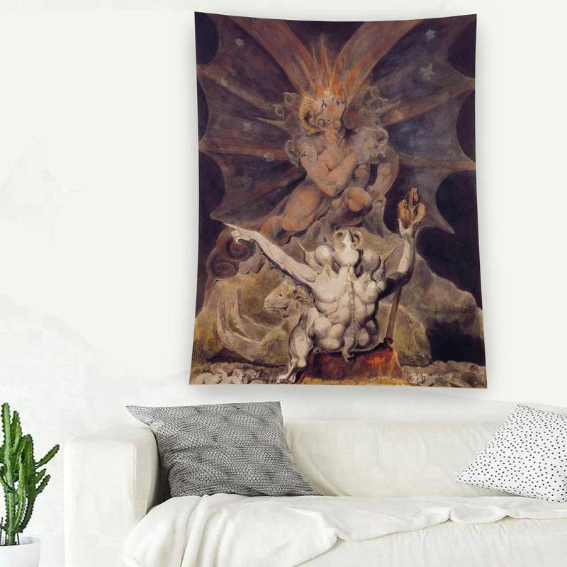 Tapestry The Number of the Beast is 75x100