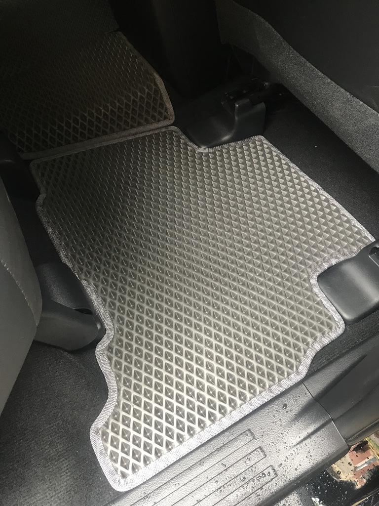 Коврики EVA (черные) 7 местный, 2009-2013 для Toyota Land Cruiser Prado 150