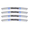 4Pcs Car Badge Emblem Wheel Hub Rims Decor 3D Stickers Aluminum For Volkswagen Golf-5 6 7 MK6 Jetta Lavida Polo Tiguan Passat B5 B6 B7