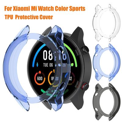 Smartwatch-Gehäuseabdeckung TPU-Schutzhülle für Mi Watch Color Sports