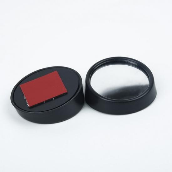 2 X Car Blind Spot Mirror Wide Angle Mirror Rotation Adjustable Convex Rear View