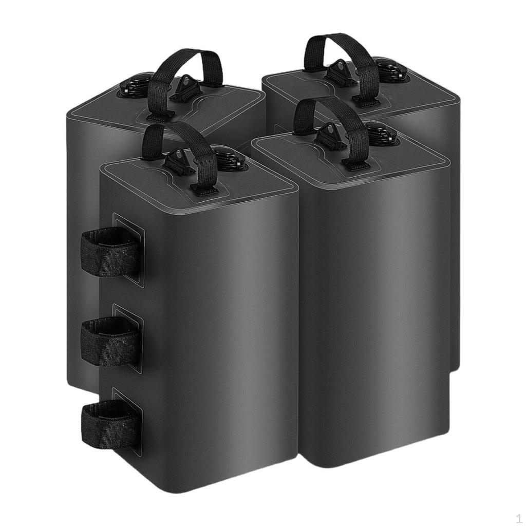 4 Pieces Canopy Weight Bags Tent Water Waterproof Practical Easy To Use
