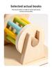 Wooden Sensory Drum: Montessori Color Recognition & Hand-Eye Coordination Toy for Infants