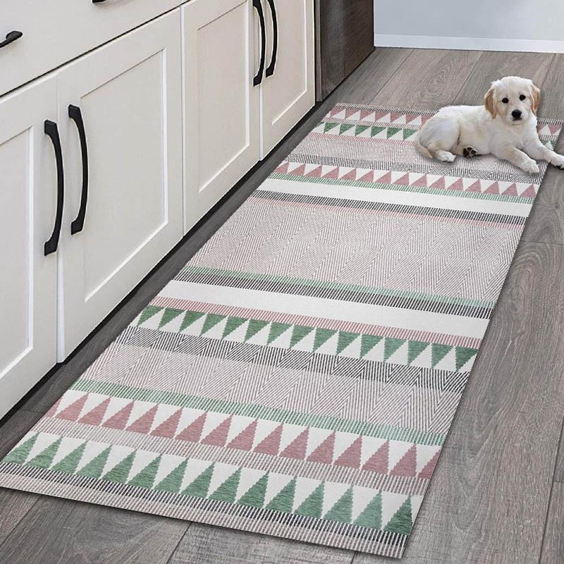 Nordic Morocco Pattern Carpet Kitchen Mats Floor Area Rug for Bathroom Entrance Door Mat Rugs Anti-slip Mats Home Decorations