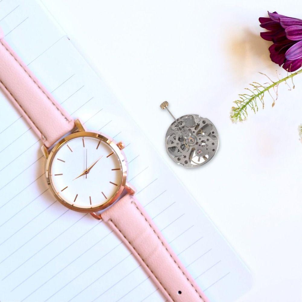 White Movement Watch Movement 3 Pin Design Single Calendar Automatic Mechanical Movement Automatic Mechanism 3 Hands