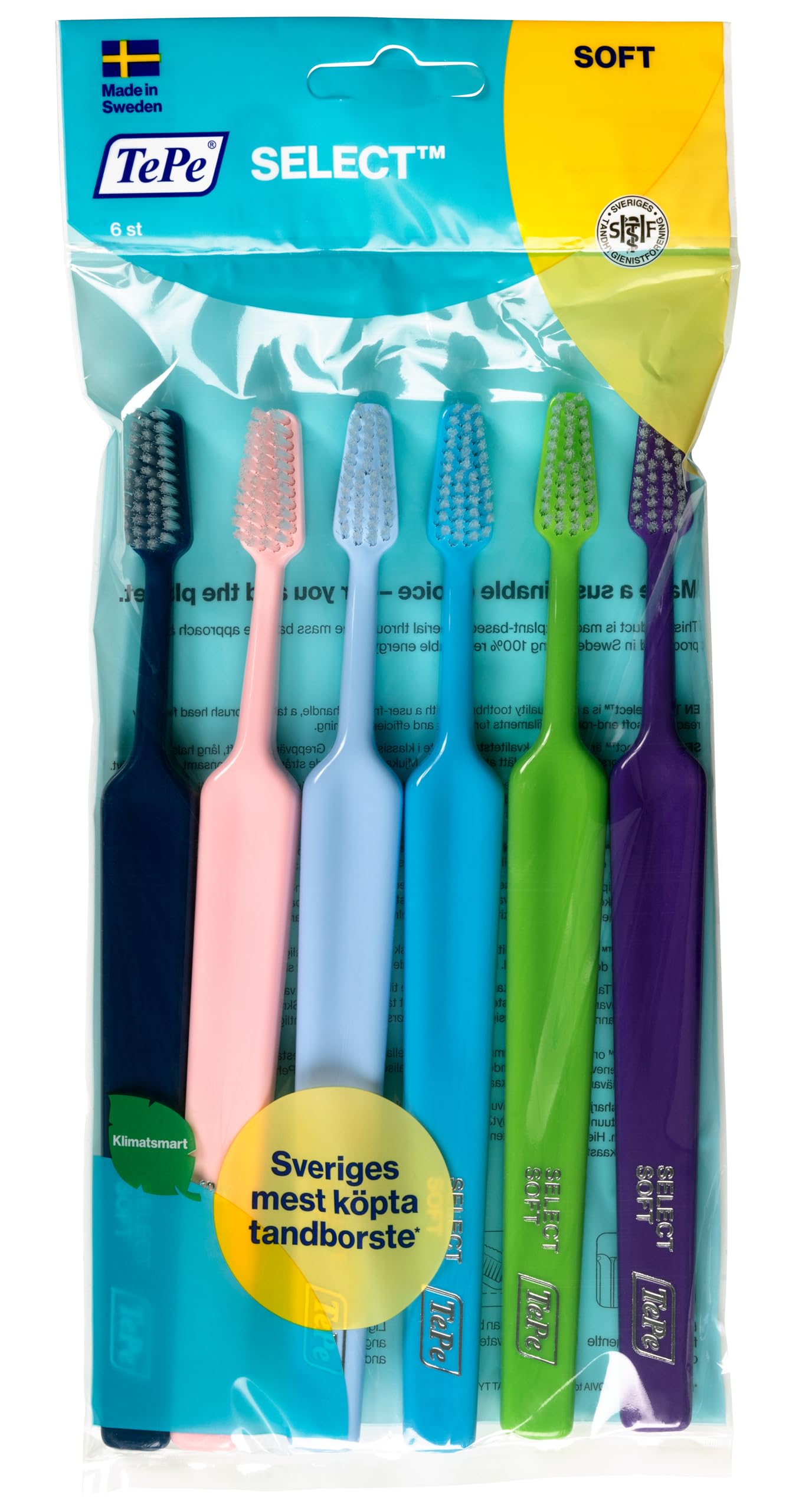 

TePe Select Soft 6 штук Мягкая упаковка [Продукт]