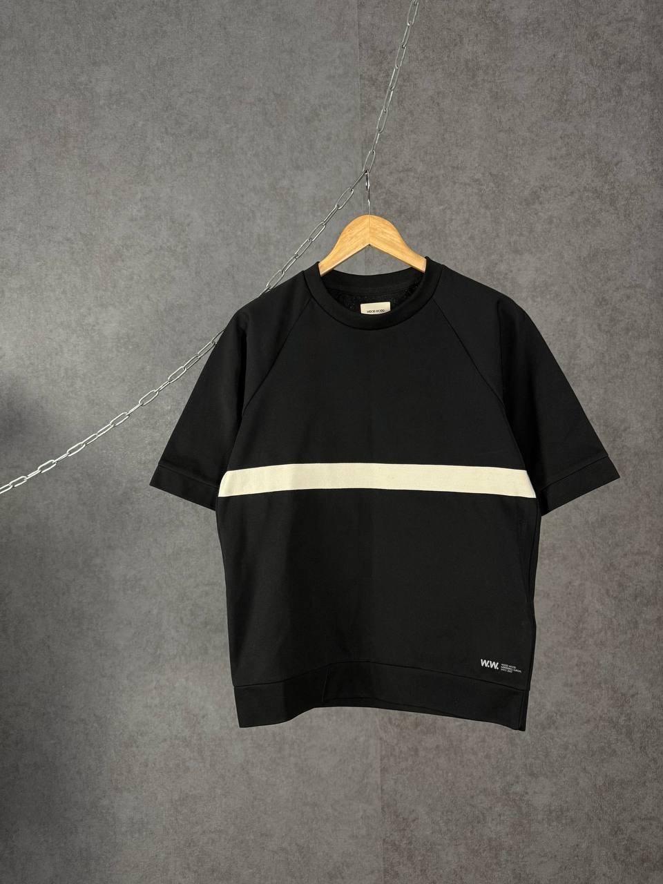 Wood Wood designer tee Unisex T-Shirt L