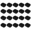 20 Pieces Felt Caster Pad Long-Lasting Furniture Wheel Stopper Universal