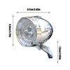 USB Charging Retro Bike Headlight Classic Mountain Bike Front Light 3 Led Bulbs Bicycle Front Lighting For Cycling Accessories