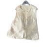 Vest vest women 2025 new embroidery high-end court style versatile vest