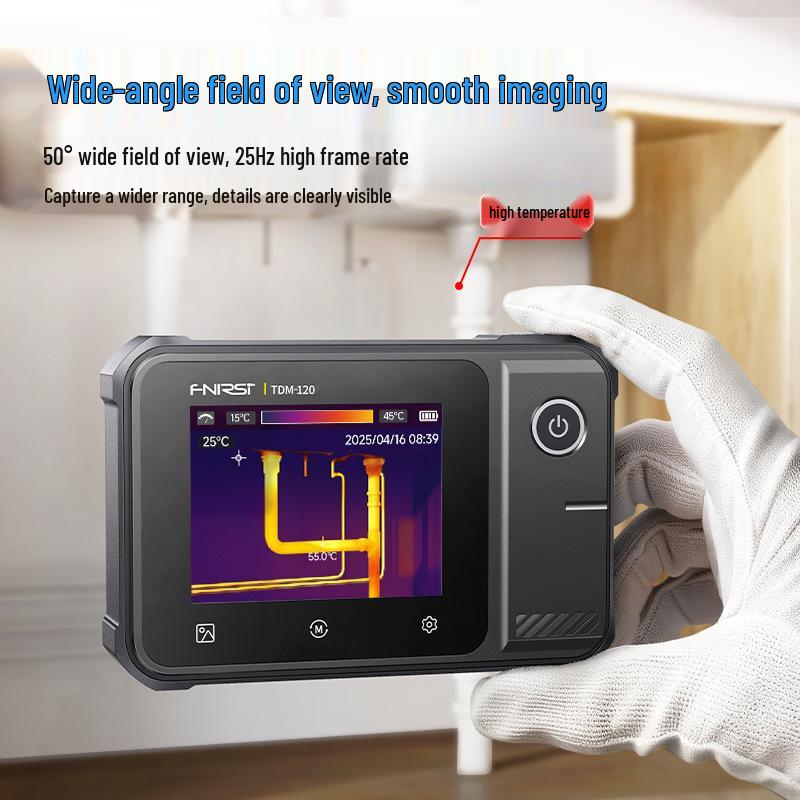 Finirui HD Thermal Imaging Multimeter & Thermometer for Precision Floor Leak Detection