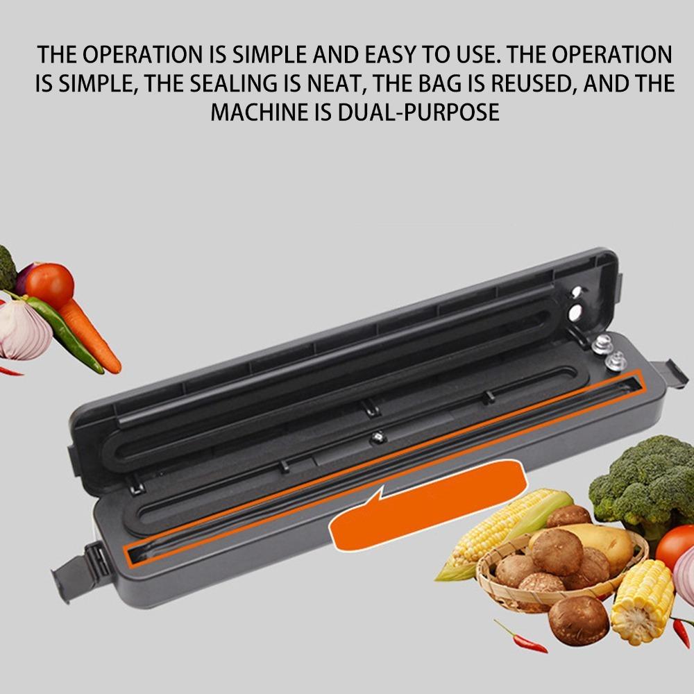 Lightweight Vacuum Sealer Durable Dry Food Sealer Food Storage Sealer  Daily Ingredient Sealing