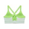 Under Armour Infinity Covered Medium Intensity Training Yoga Sports Bra Light Green Women Underwear 1363353-936