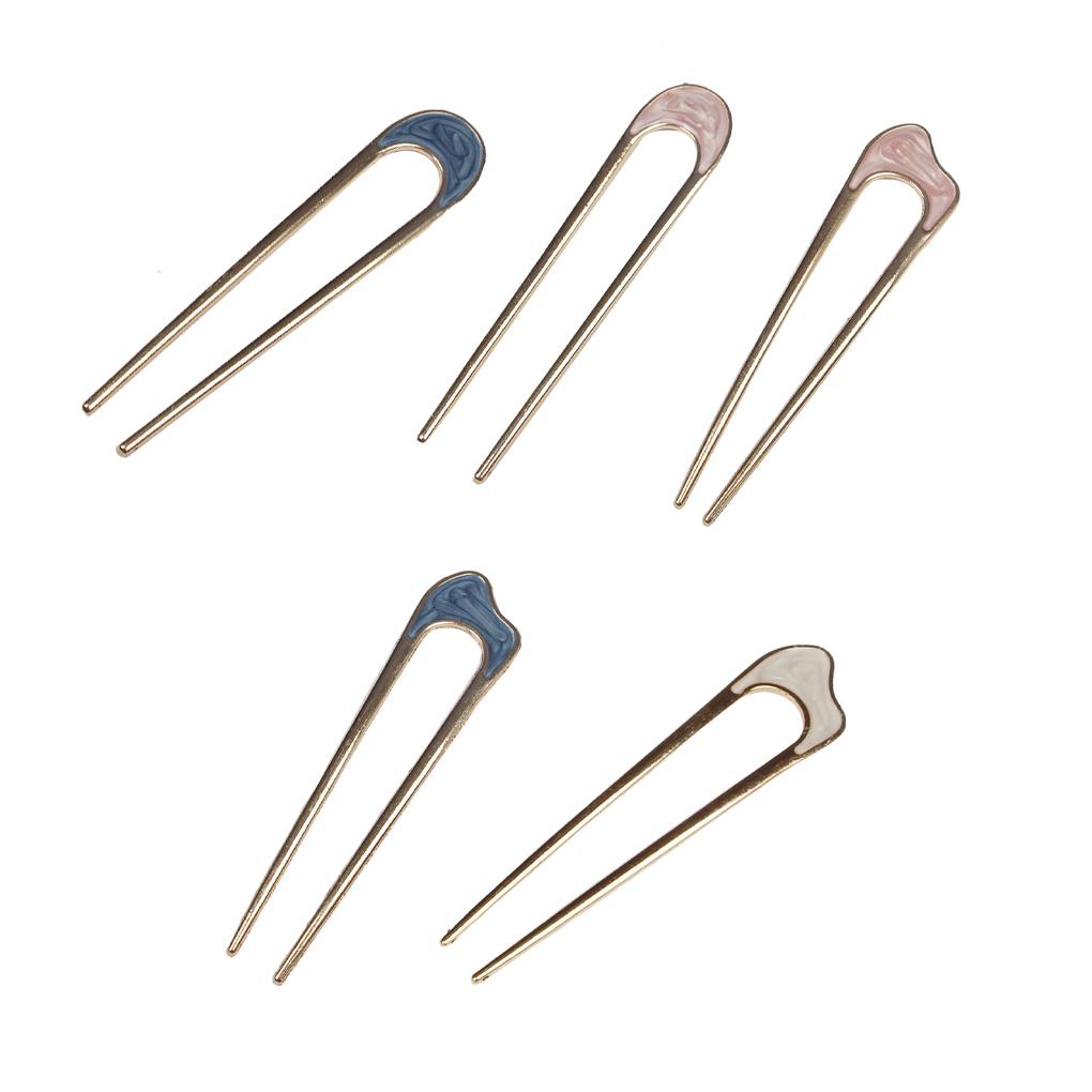 U-Form Stirnbänder Schlichtheit Mädchen Modeln Eleganter Stil Metall Frauen Gabel Leichtgewicht Tragen Hochzeit Haarstab Teenager Benutzen