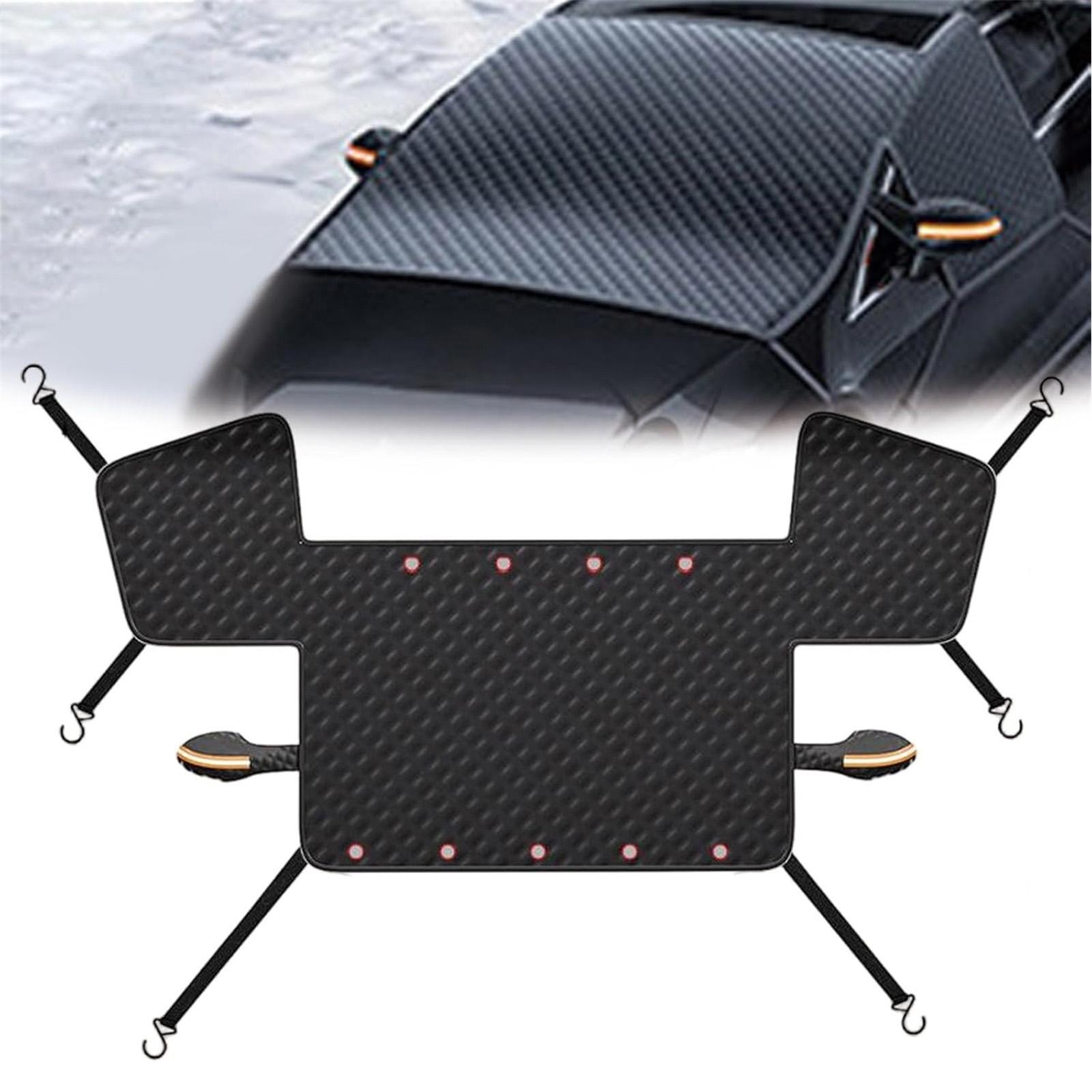 

UGSHY Чехол на полмашины, Солнцезащитный козырек на лобовое стекло, Переднее окно Все- Морозостойкая автомобильная ткань, Складной защитный чехол для улицы One Size