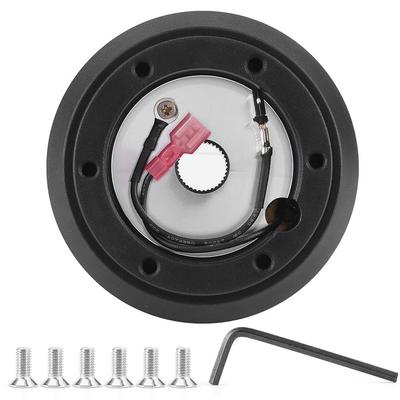 Terisass Adaptér krátké náby volantu Černý Rychloupínací Boss Kit SRK-160H Pasuje na Mazda Miata RX-7