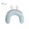 Cat Dog Neck Pillow U-shaped Cute Rabbit Ears Soft Rebound Smooth Zipper Pet Neck Support Washable Pet