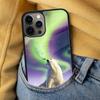 Cute animal polar bear Soft Phone Case for iPhone 17 Air 16e Pro max 15 Pro 13 14 Plus 11 12 MagSafe Magnetic Coque
