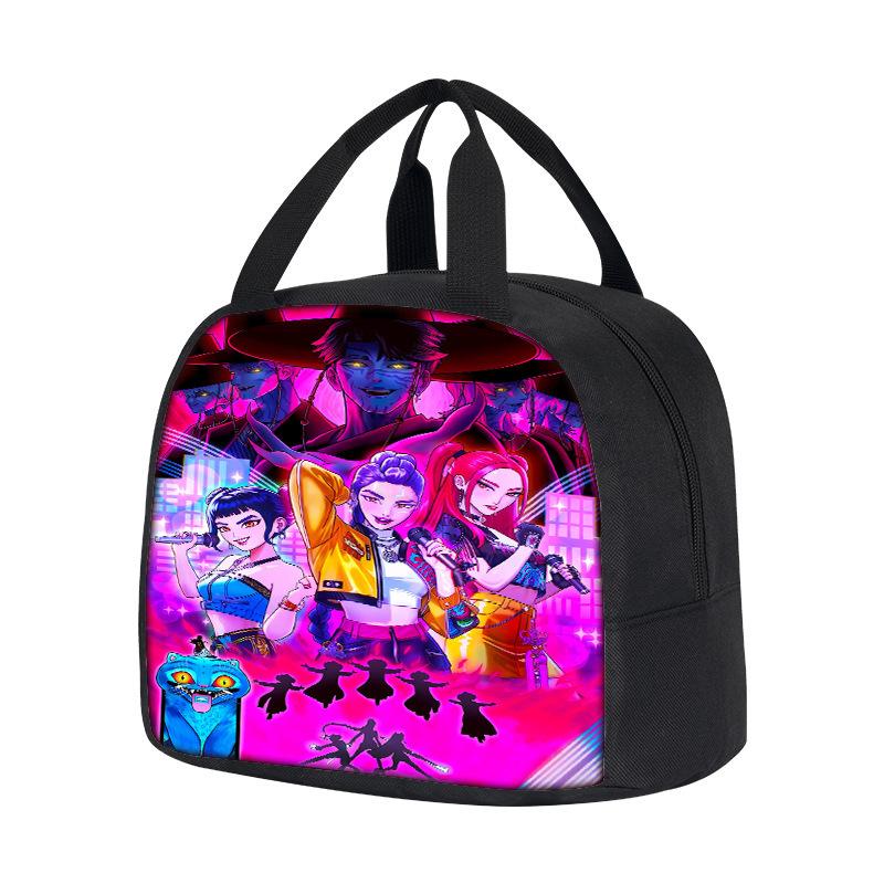 Anime Witch Hunter Group Men'S And Women'S Backpacks, Elementary School Students' Backpacks, Large-Capacity Printed Casual Backpacks