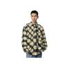 Lining Daily Gold Series Plaid Pocket Button-Down Collar Loose Long Sleeve Shirt Men Tops ASHT001-3