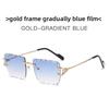 Minimalist Gold Frame Square Sunglasses With Gray Lenses For Fashion And Outdoor Activities
