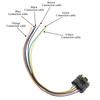 11" 6 Pin Rear Tail Light Circuit Board Cable Harness Rear Fit For Renault MK3 CLIO 3