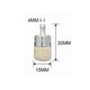 5 Pieces Wool Material Fuel Filter for Garden Machinery Chainsaw Brush Cutter