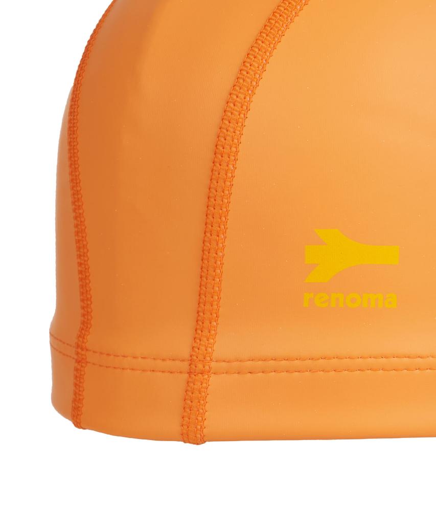 Lenomasuyeongbog Supplies Adult Fruit Flower Pu Swim Cap Orange Ro-Rc2E011-Or