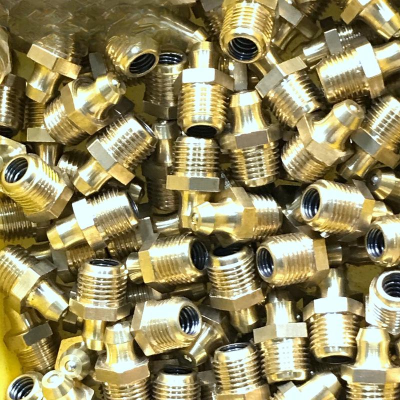 Universal Pure Copper Grease Zerk Set: M6, M8, M10, M12, M14, M16 - Extended Filling Excavator Oil Cup.