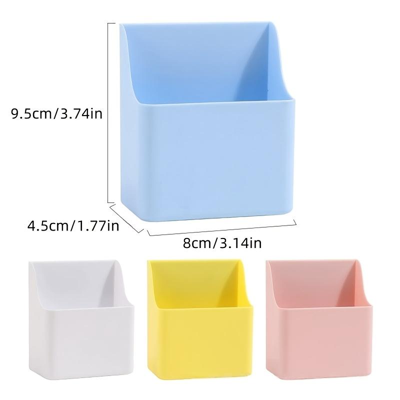 Large Capacity Magnetic Whiteboard Pen Storage Box - Wall-Mounted Organizer with Multi-Compartment, Design for Teachers, Office