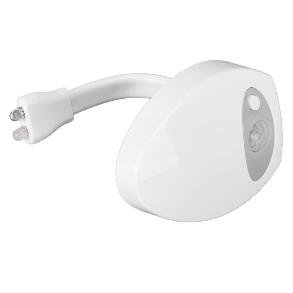 Toilet Light Automatic Color Change Smart Sensor Dual LED Ceramic Texture Toilet Bowl Light