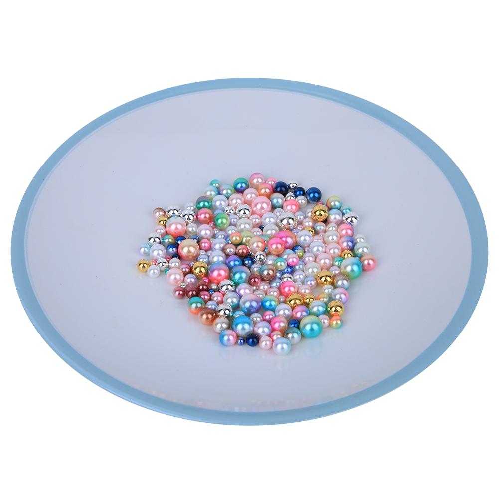 

1140 шт. Коробка АБС Имитация Жемчуга Круглые Без Отверстий Цветные Искусственные Бусины для Ювелирных Изделий DIY