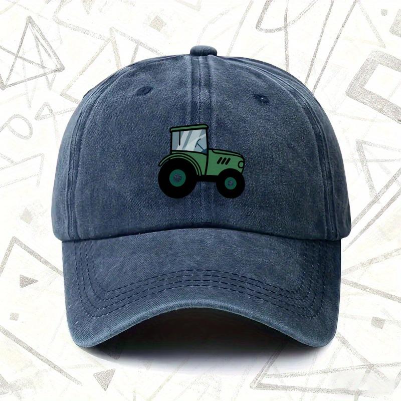 pc Vintage Washed Tractor Baseball Cap for Men and Women Solid Baseball Hat Suitable for All Seasons Ideal Gift for Weddi