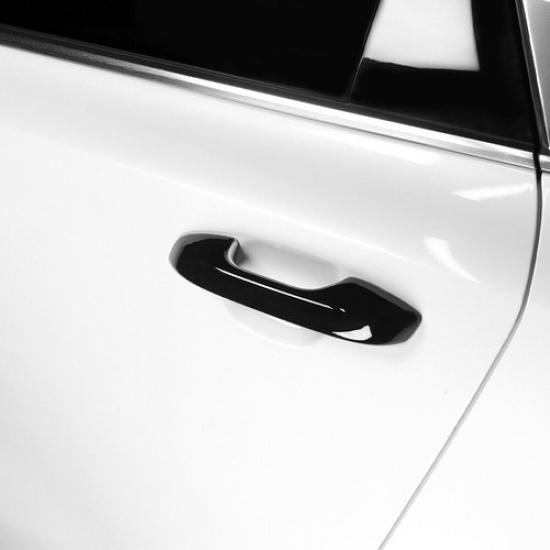 Car Gloss Black ABS Outer Side Door Handle Cover Trim For Kia Sorento -2025