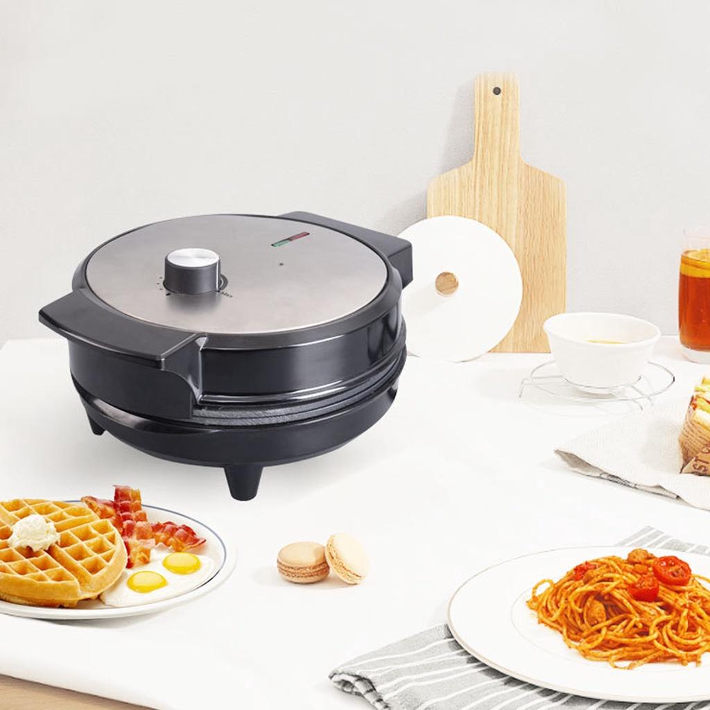 Electric Waffles Maker Double-Sided Heating Waffle Pot 7 Gear Adjustable Bubble Egg Cake Oven Breakfast Waffle Machine 220-240V 1000W