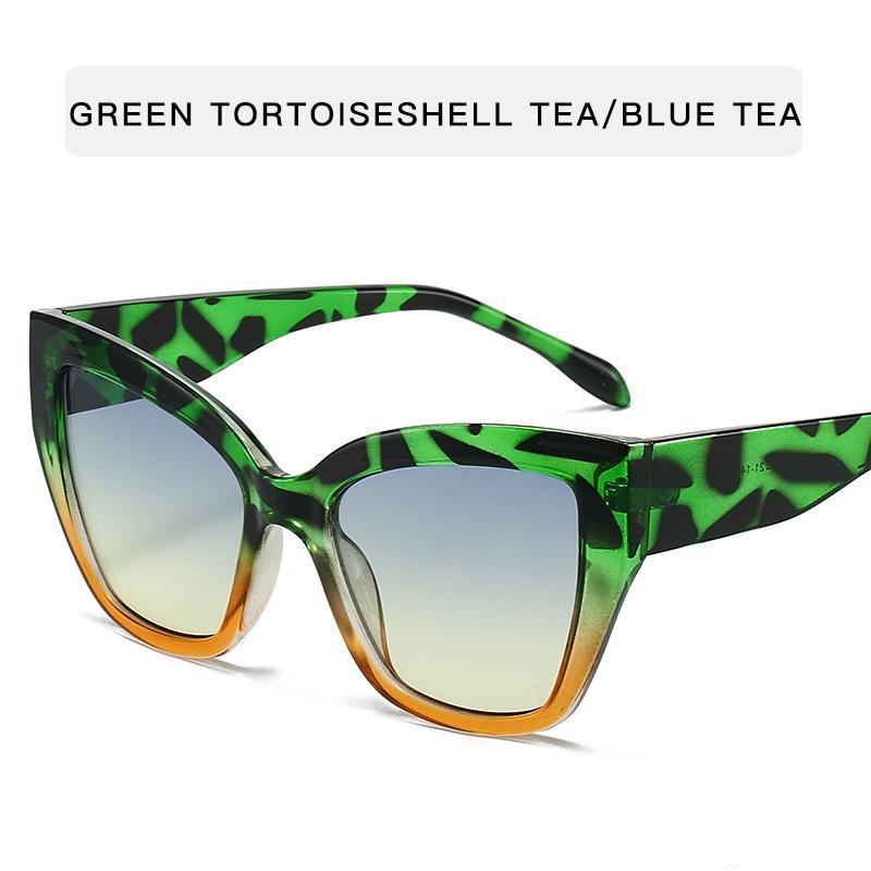 Cat Eye Shape Women's Sun Glasses European American Fashion Women Glasses Holiday Travelling Outdoor Sun Glass