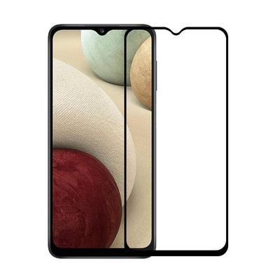 Samsung Galaxy A12 Vollbildschirm Schwarzer Rand HD Gehärtetes Glas Anti-Fall Schutz