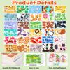 30Pcs/Set 3D Cartoon Puzzles Educational Toys Insect, Dinosaur, Animal, And Vehicle Themes 3D Diy Cardboard Puzzles
