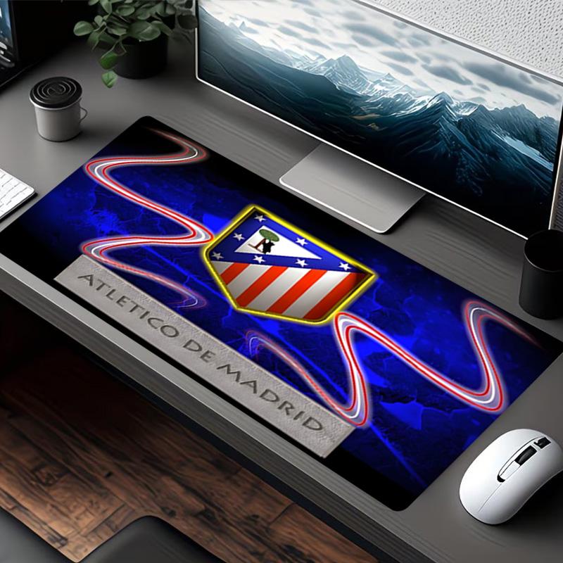Fußballverein Aufdruck Mauspads, für Tastaturauflage Laptop PC Matte für Büro Home Office Nutzung, Schreibtischdekoration, Perfektes Geburtstagsgeschenk für Gamer