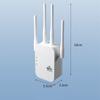 1pcs 1200Mbps WiFi Range Extender, Boost Home Network with Signal Booster, Router Combo, Wireless Internet Routers