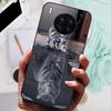 For Honor 50 Lite Case Black Cover Lion Wolf Silicone Soft Back Cases For Huawei Honor 50 Lite Pro Phone Case Protective Shell