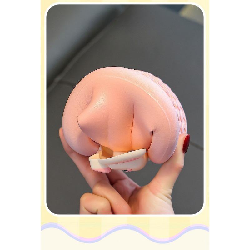 Sentimentul copiilor de a călca pe rahat Papuci pentru femei, desene animate drăguțe pentru interior, papuci pentru bebeluși cu fundul moale anti-alunecare, sandale papuci