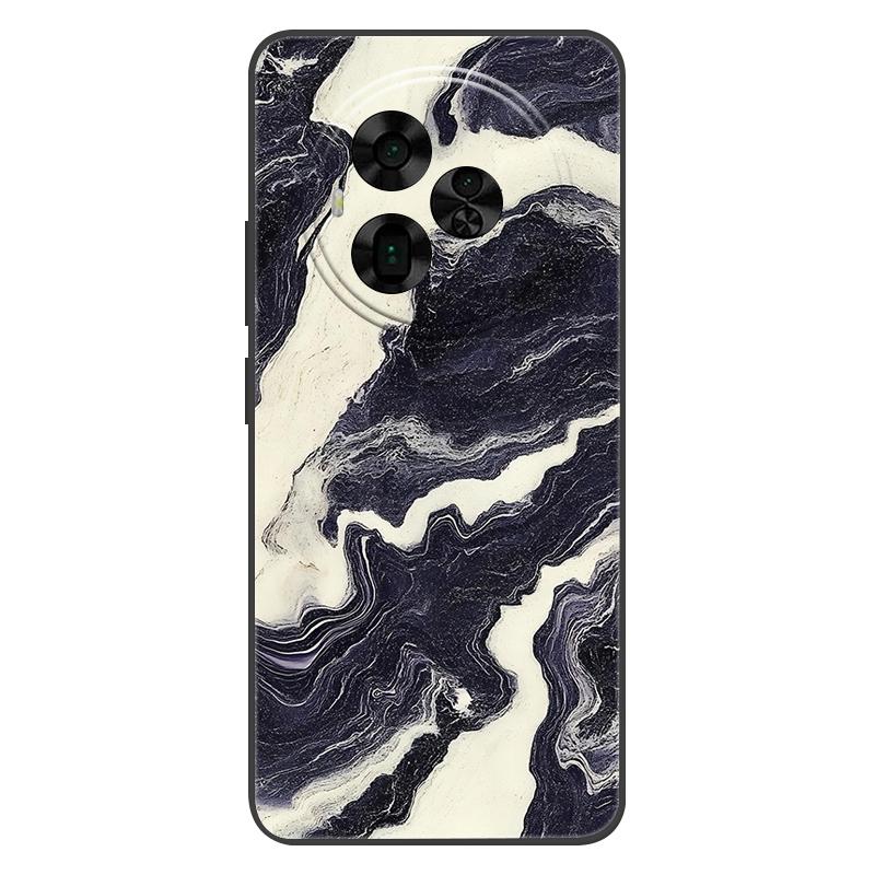 Para Capa TCL Nxtpaper 60 Ultra Pintada com Mármore Silicone Macio Fosco Capa Traseira Para TCL Nxtpaper 60 Ultra 5G 60Ultra Concha do Telefone