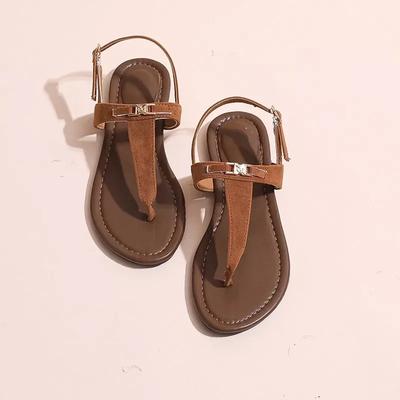 Zapatos de Mujer Chanclas Sandalias de Mujer Moda Sandalias Diarias Mujer Correa con Hebilla Planas con Exterior Punta Abierta Zapatos Femeninos
