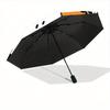 1pc Happy Halloween with Ghosts Automatic Opening and Closing Umbrella, Lightweight 3-Fold, With Cute Cartoon Characters, Suitable for Home,