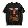 Halloween Pumpkin Scarecrow Mira Printed Top Festive Vibe Stage Style Casual Long Sleeve T-Shirt Pure Cotton T-shirt