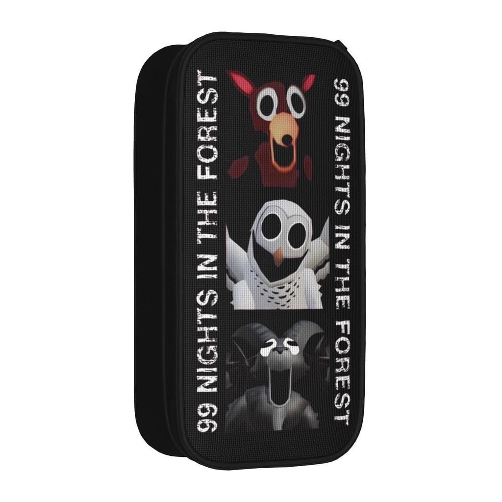99-Nights The Deer In Forest Pencil Cases Survival Game Pencilcases Pen Box Student Large Storage Bag School Zipper Stationery