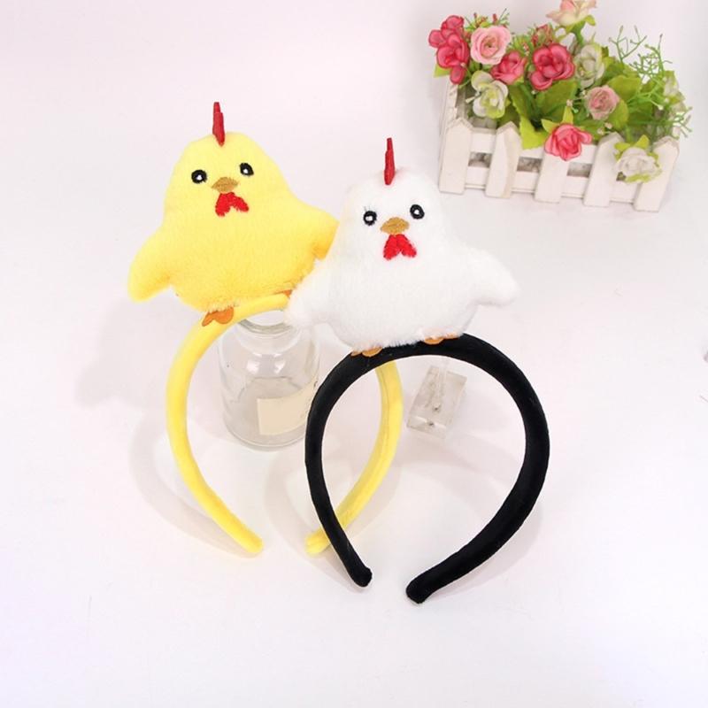 Furry Chicken Hairband Costume Hair Clip Cosplay Tail Great For Dressing Up Halloween And Festival Celebrations