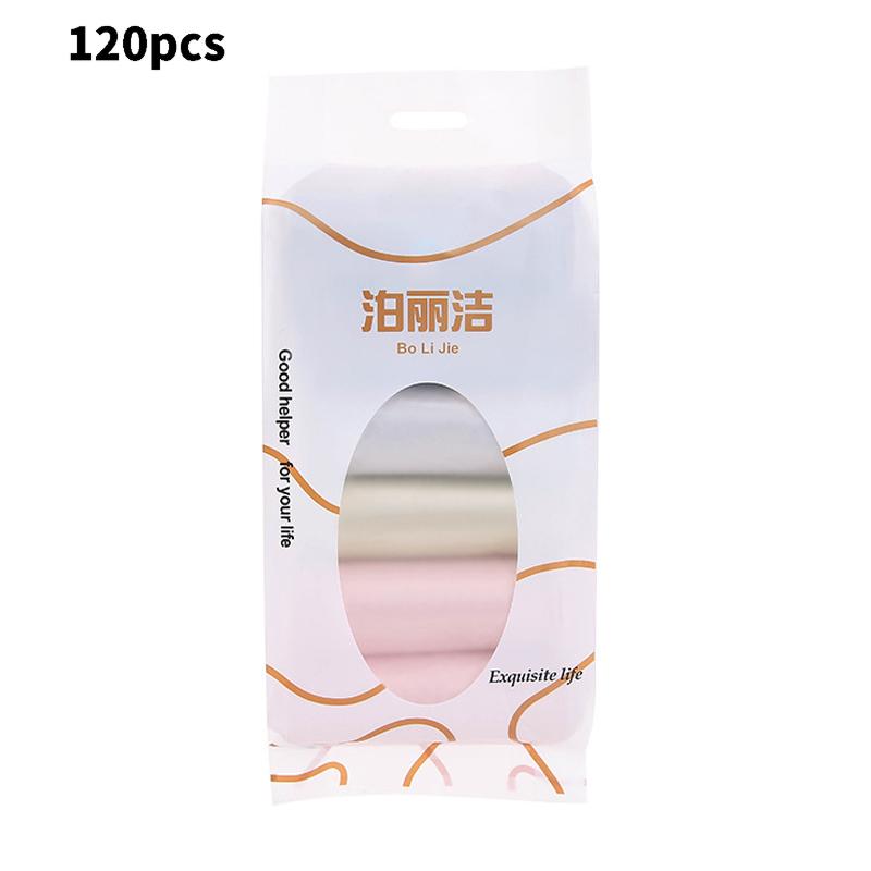 

Two Styles Optional Thickened Solid Color Garbage Bag, New Material Large Size for Kitchen Bathroom Home 45X55CM