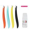 4/5 Pcs Eyebrow Tweezer Colorful Hair Beauty Fine Hairs Puller Stainless Steel Slanted Eyebrow Clippers Removal Makeup Tools